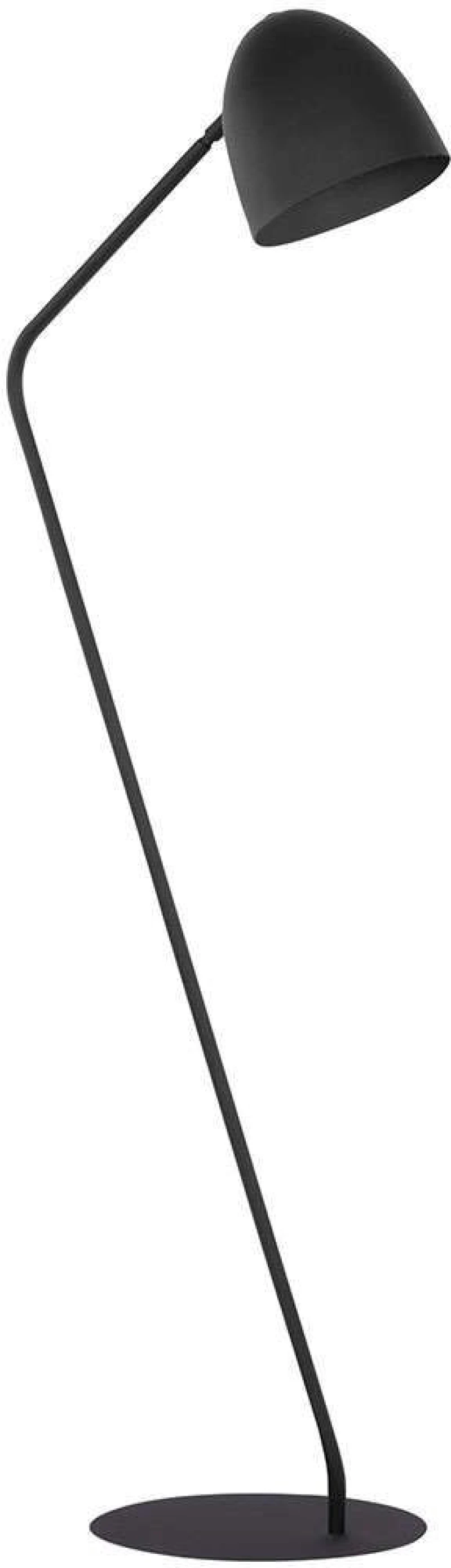 Φωτιστικό Δαπέδου Soho Black 5037 1xΕ27 15W 47x150cm Black TK Lighting