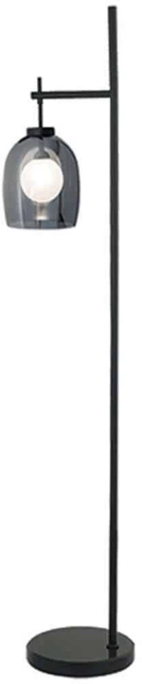 Φωτιστικό Δαπέδου 22053 31x26x145cm 1xG9 5W Black-White