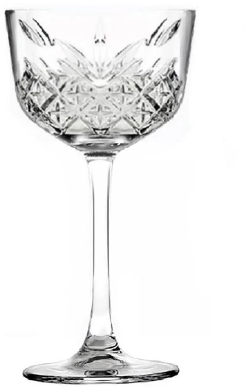 Ποτήρι Κοκτέιλ-Ποτού Timeless Pony SP440366K6 Φ6,4x15,6cm 160ml Clear Espiel Γυαλί
