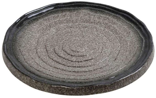 Πιάτο Ρηχό Kenya GMT220K2 21,2x21,2x2,8cm Grey Espiel Πηλός