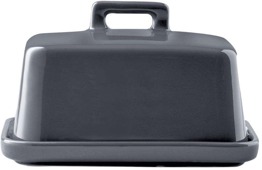 Βουτυριέρα Epicurious IA0171 16,5x11,5x8,5cm Grey Maxwell&Williams Πορσελάνη