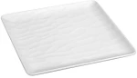 Πιάτο Ρηχό Wavy MLW349K36-6 26x26x1,2cm White Espiel Μελαμίνη