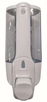 Δοχείο Κρεμοσάπουνου Gini-W-Nova 17-9015 8x8,5x19cm 380ml White Gloria ABS