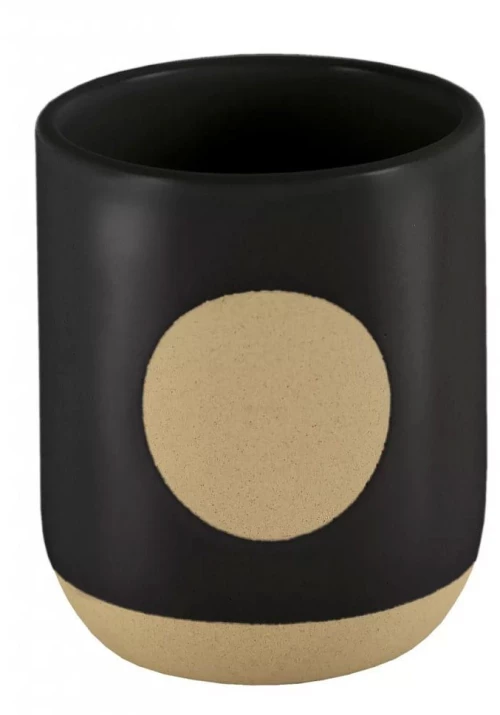 Ποτηροθήκη Spot 8,5x10,2cm Black Kleine Wolke Πηλός