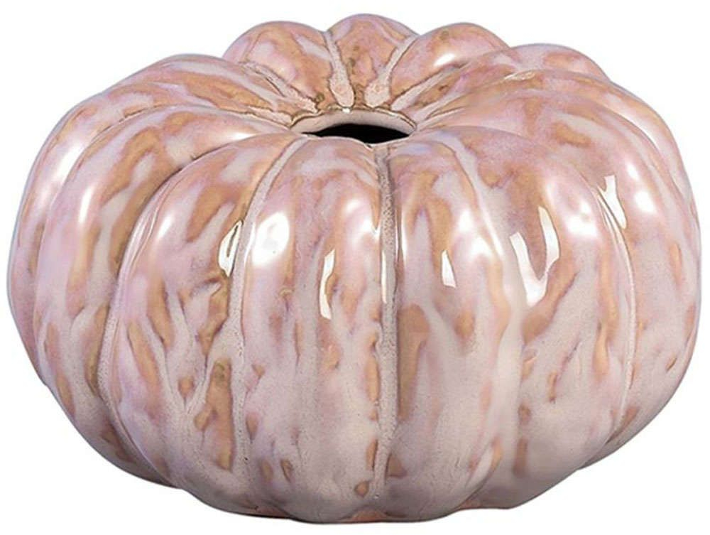 Διακοσμητική Κολοκύθα 012.678212 15x8,5cm Pink Κεραμικό