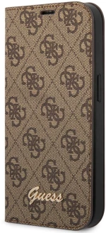 Θήκη Προστασίας iPhone 14 Pro “4G Logo Collection” GUBKP14XHG4SHW Brown Guess