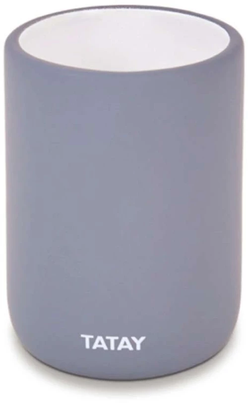 Ποτηροθήκη Soft 06795.002 7,5x10cm Grey Κεραμικό