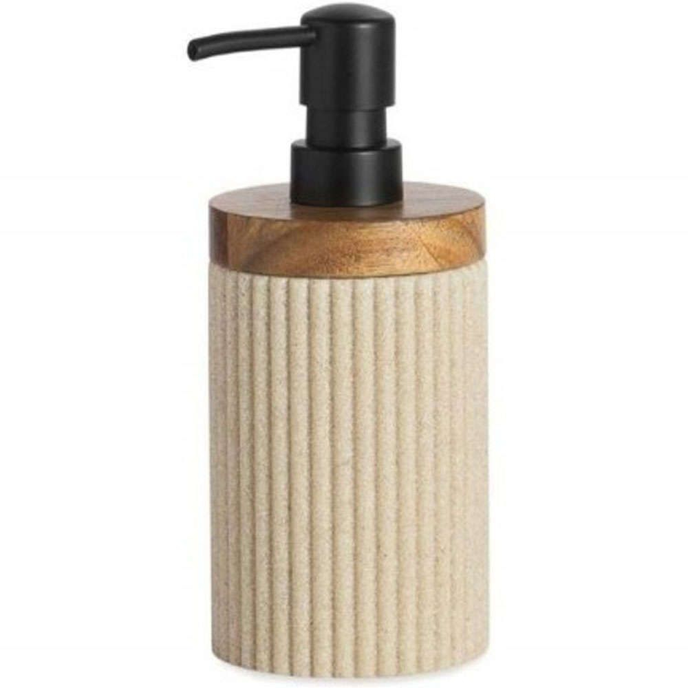 Δοχείο Κρεμοσάπουνου LBTAH-BA22104 Φ8x18cm 300ml Multi Andrea House Polyresin,Ξύλο