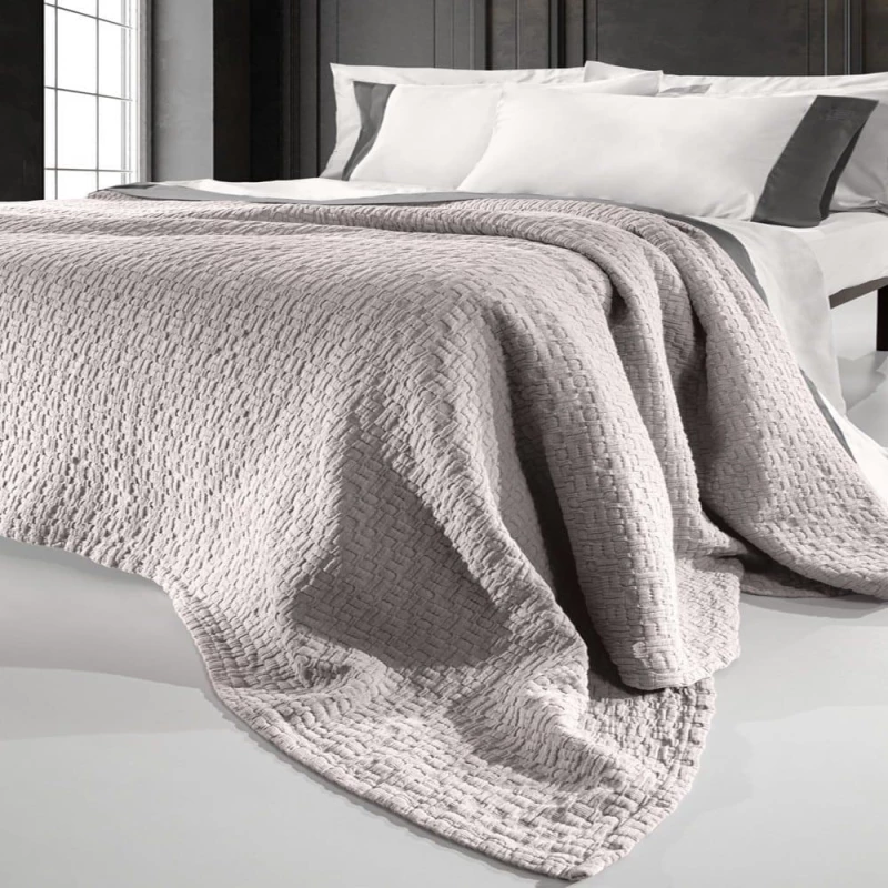 Κουβέρτα Nikki Platinum Guy Laroche Υπέρδιπλο 240x260cm 100% Βαμβάκι