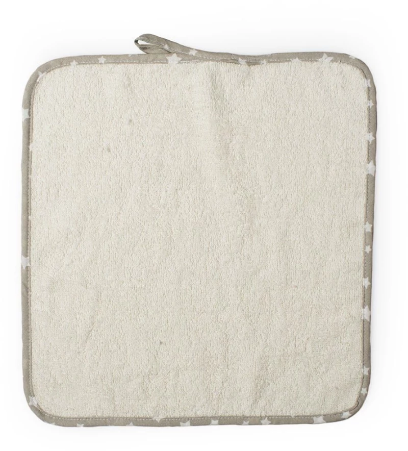 Λαβέτα Ώμου Βρεφική 40 Ecru-Elephant DimCol Λαβέτα 30x30cm 100% Βαμβάκι