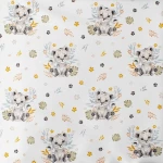 Πάνα Βρεφική Χασέ Lion Cub 531 Grey DimCol 80x80cm 100% Βαμβάκι