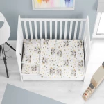 Παπλωματοθήκη Βρεφική Lion Cub 531 Grey DimCol 120x160cm 100% Βαμβάκι