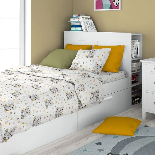 Μαξιλαροθήκη Παιδική Lion Cub 531 Grey DimCol 35X45 100% Βαμβάκι