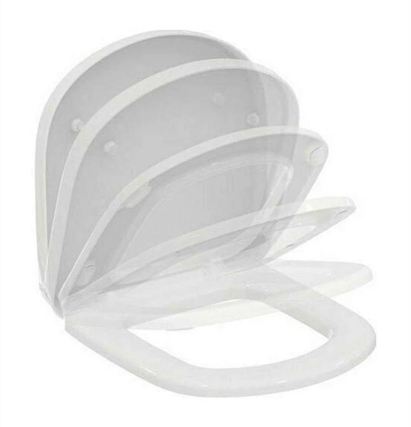 Καπάκι Λεκάνης Grace Soft-Close S10134 42,5x36cm White Karag Πλαστικό