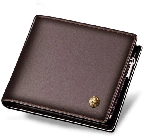 Πορτοφόλι Δερμάτινο Ανδρικό Laorentou 328J007L 11x2x9,5cm Brown Laorentou