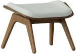 Σκαμπό The Reader Ottoman 5588NC705-03 60x46x42cm Dark Oak-Light Grey Umage