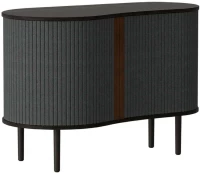 Μπουφές Audacious Horizons S 5111C706-04 100x50x67cm Black Oak-Dark Grey Polyester,Ξύλο
