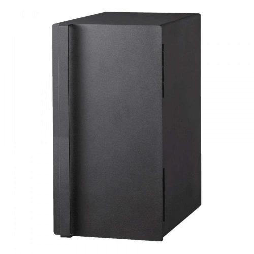 Ψωμιέρα Μεταλλική Tower Slim YMZK5681 22x34,5x41cm Black Yamazaki Ανοξείδωτο Ατσάλι