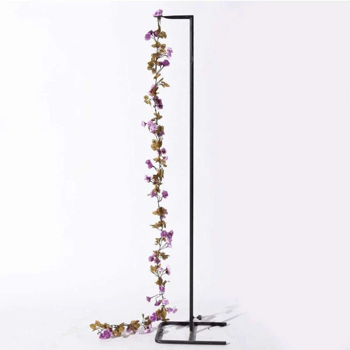 Τεχνητή Γιρλάντα Τριαντάφυλλο 7851-7 210cm Pink Supergreens Πολυαιθυλένιο