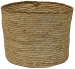 Καλάθι Ψάθινο 00.06.67560 Φ29x24cm Ecru Ψάθα