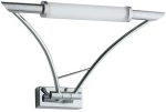Φωτιστικό Τοίχου - Απλίκα I-YHS7014/WB R7S 30x5x24cm Chrome Luce Ambiente Design