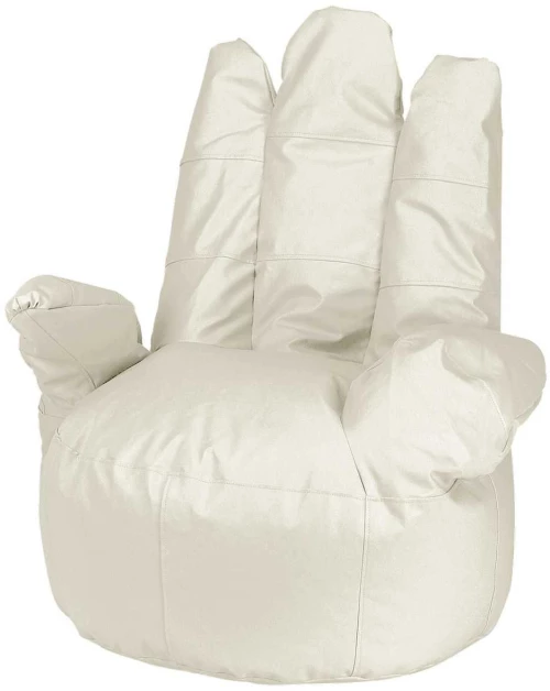Πουφ Hando Beige 74X70X80