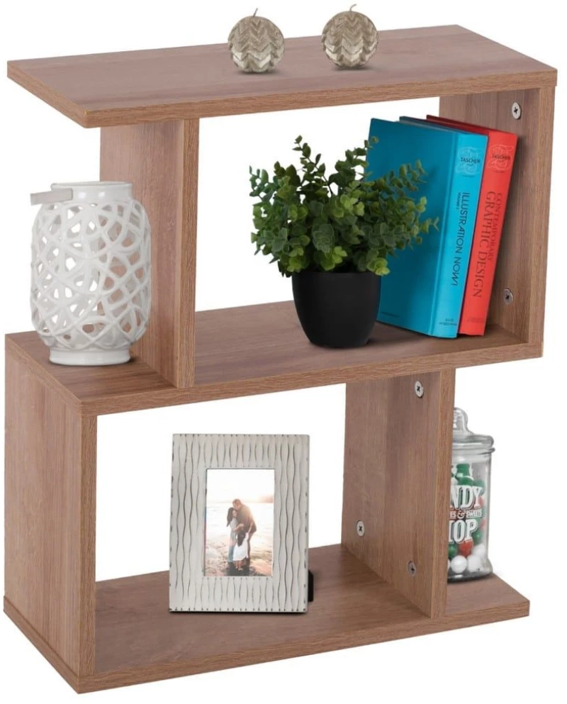 Τραπέζι Βοηθητικό Amabella HM8956.11 Με Ράφια 45x17x52cm Natural