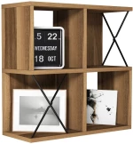 Ραφιέρα Τοίχου HM9520.02 60x24x60cm Walnut