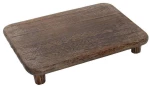 Πλατώ Σερβιρίσματος XYP322 38x26x5,7cm Brown Espiel Ξύλο