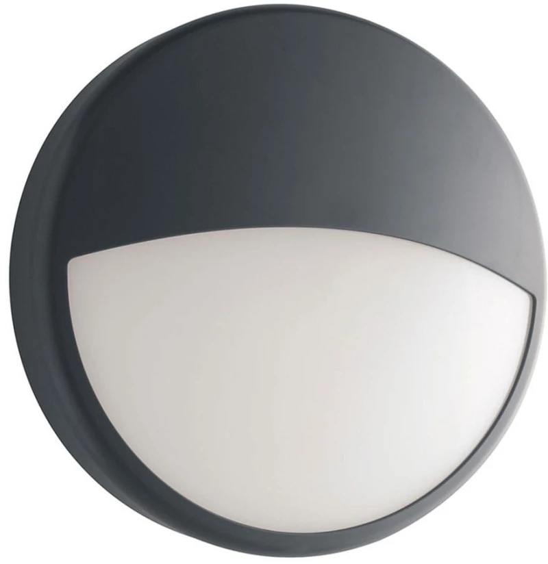 Φωτιστικό Τοίχου LED-EVER-XLP 3750lm 3000K 30x8cm Anthracite Intec