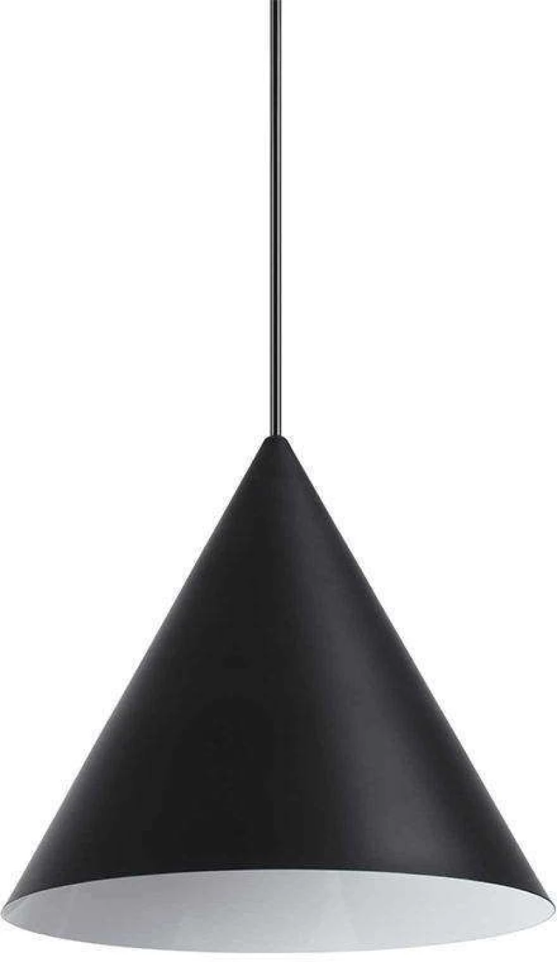 Φωτιστικό Οροφής A-line 232744 30x33/242cm 1xE27 60W Black Ideal Lux