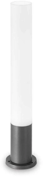 Φωτιστικό Δαπέδου Edo Round 138510 15,5x80cm 1xGX53 15W Anthracite Ideal Lux