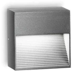 Φωτιστικό Τοίχου Down 122045 8,5x8,5x5cm 1xG9 28W Anthracite Ideal Lux