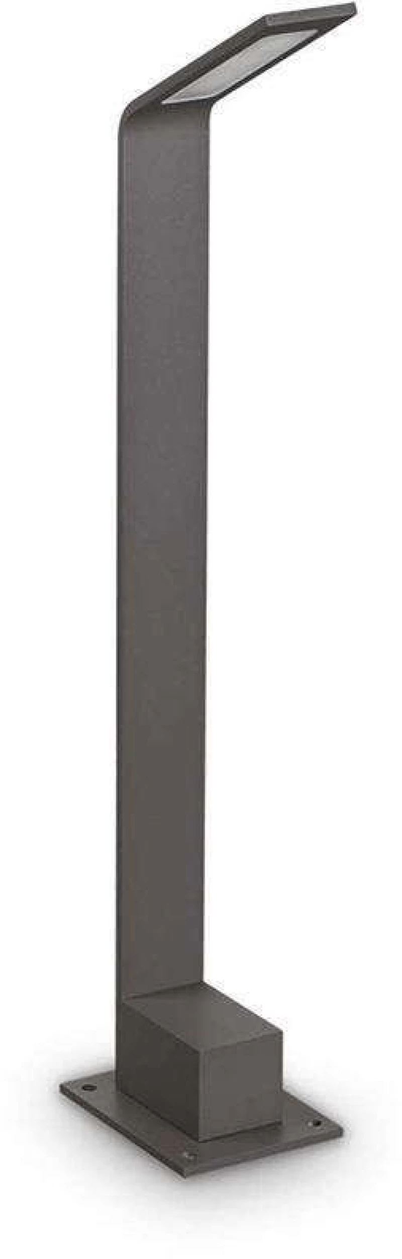 Φωτιστικό Δαπέδου Agos Led 254388 9,5x15x60cm 6,5W 3000K Anthracite Ideal Lux