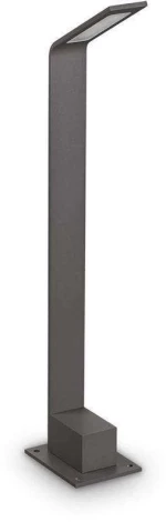 Φωτιστικό Δαπέδου Agos Led 254388 9,5x15x60cm 6,5W 3000K Anthracite Ideal Lux