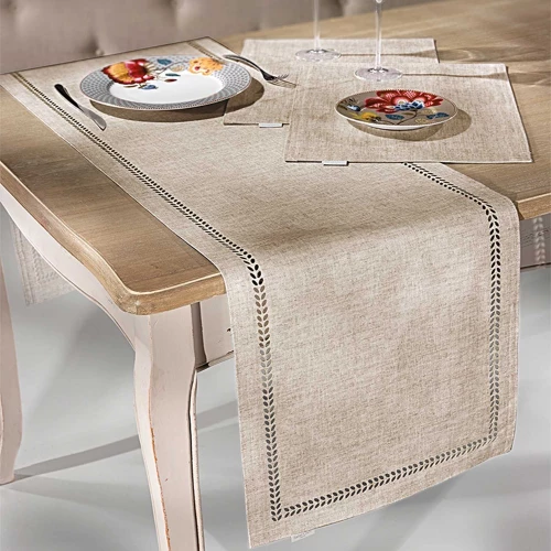 Τραβέρσα 2007 Beige Saint Clair 40X175 Πολυέστερ