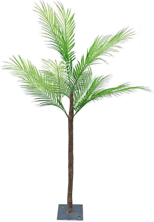 Τεχνητό Δέντρο Φοίνικας Χαμαιδώρεα 7570-6 140cm Green Supergreens Υαλοβάμβακας