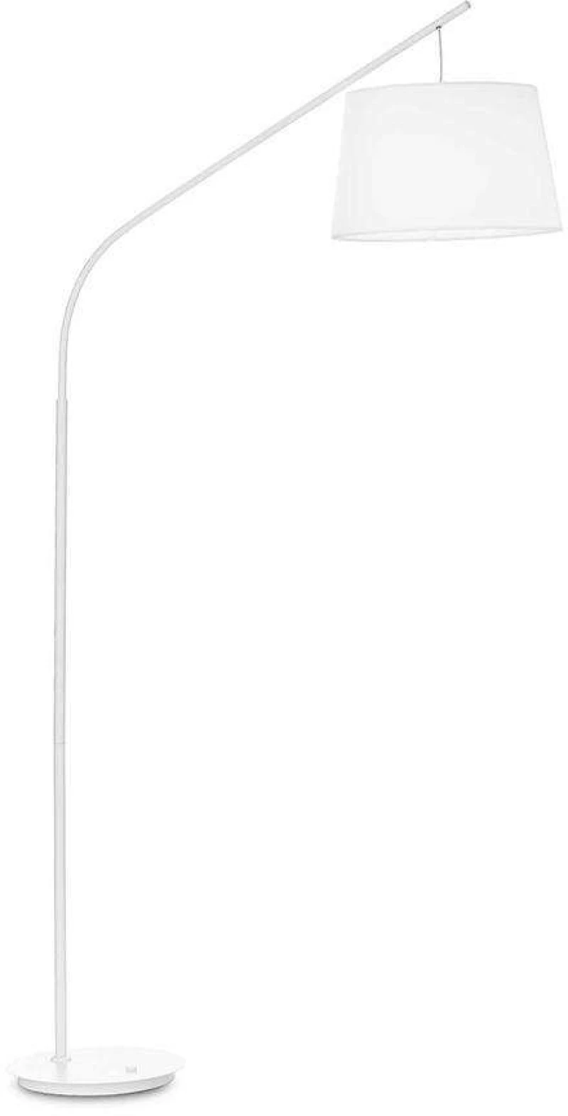 Φωτιστικό Δαπέδου Daddy 110356 118x197x40cm 1xE27 60W White Ideal Lux
