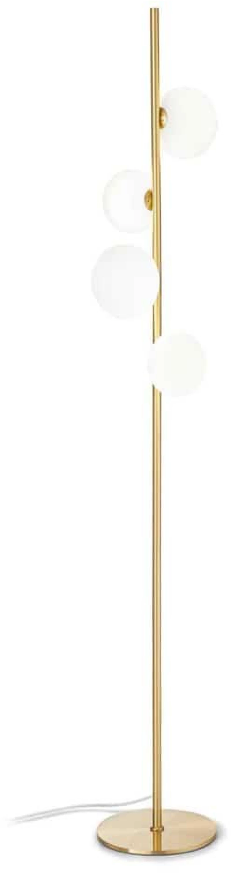 Φωτιστικό Δαπέδου Perlage 277967 32x164cm G9 max 4x15W Brass Ideal Lux