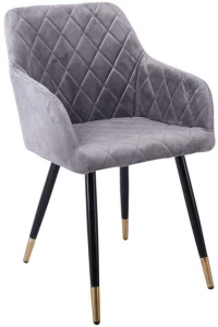 Πολυθρόνα Rena ΕΜ785,2 53x59x85cm Grey
