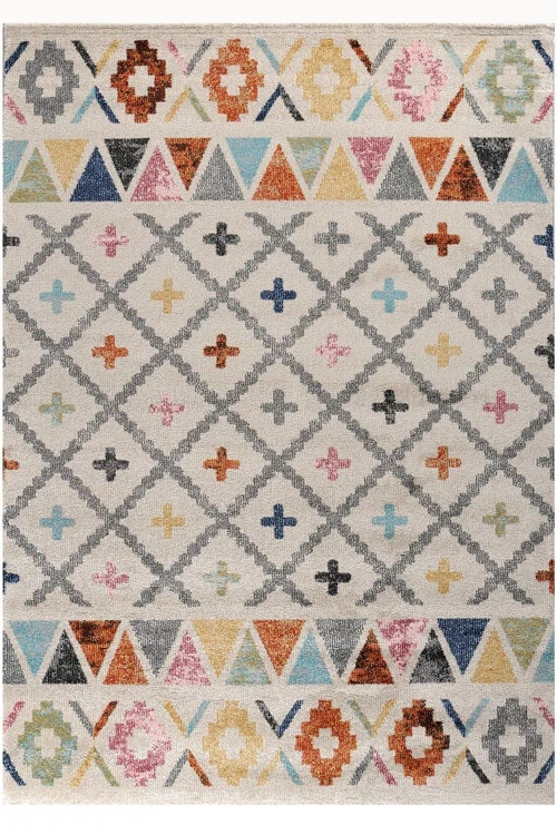 Χαλί Palmas 37930-111 Beige-Multi Merinos 200X290cm