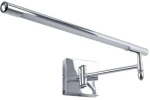 Φωτιστικό Τοίχου - Απλίκα  Frida 60458 Led 12W 51x9x10cm Silver GloboStar