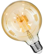 Λαμπτήρας Led Long Filament 99044 G125 E27 12W 1260lm Dimmable Honey GloboStar
