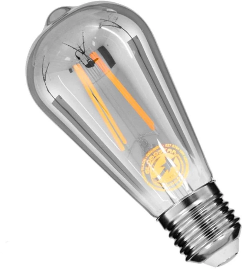 Λαμπτήρας Led Long Filament 99077 ST64 E27 10W 1000lm Dimmable Fume GloboStar 10W