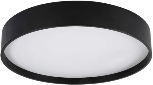 Φωτιστικό Οροφής-Πλαφονιέρα Narnia 61259 Φ60x10cm Με Τηλεχειριστήριο Dim Led 11500lm 100W Black GloboStar