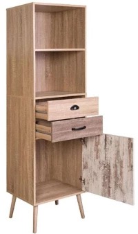 Ραφιέρα Lounge 271-123-058 50x39,5x171cm Oak-Sonoma