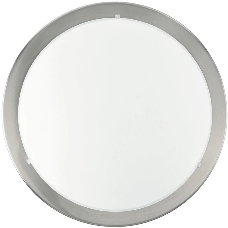 Φωτιστικό Οροφής Planet 82942 White-Silver Eglo Μέταλλο,Γυαλί