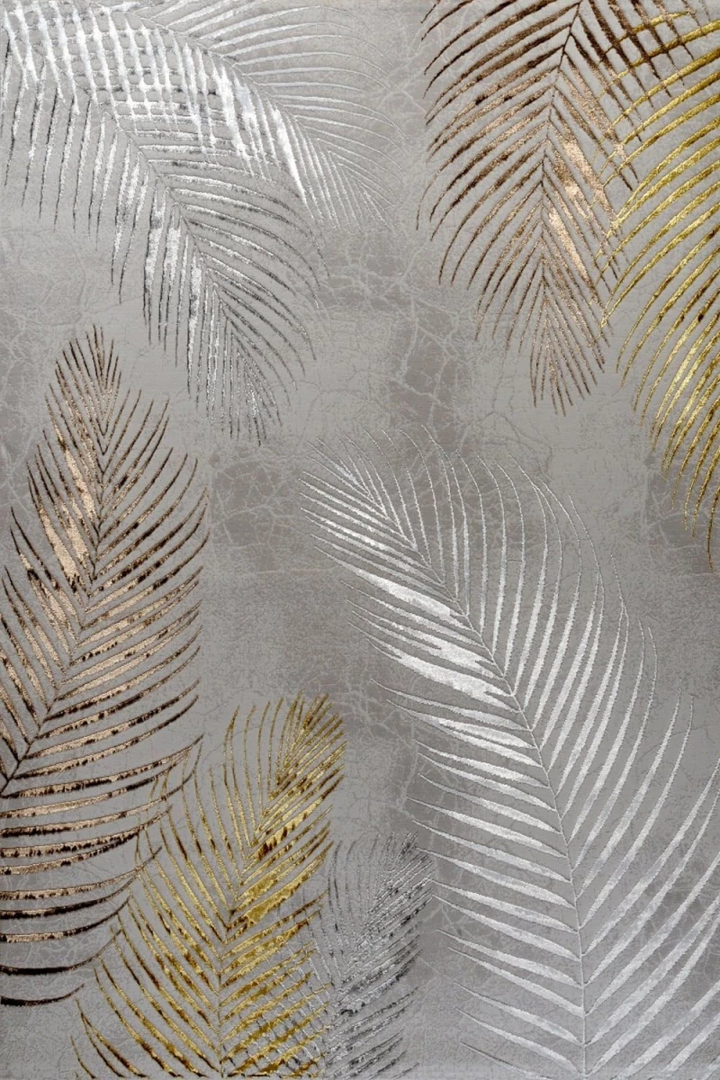 Διάδρομος Creation 50051-495 Grey-Gold 67X... Merinos 67X...