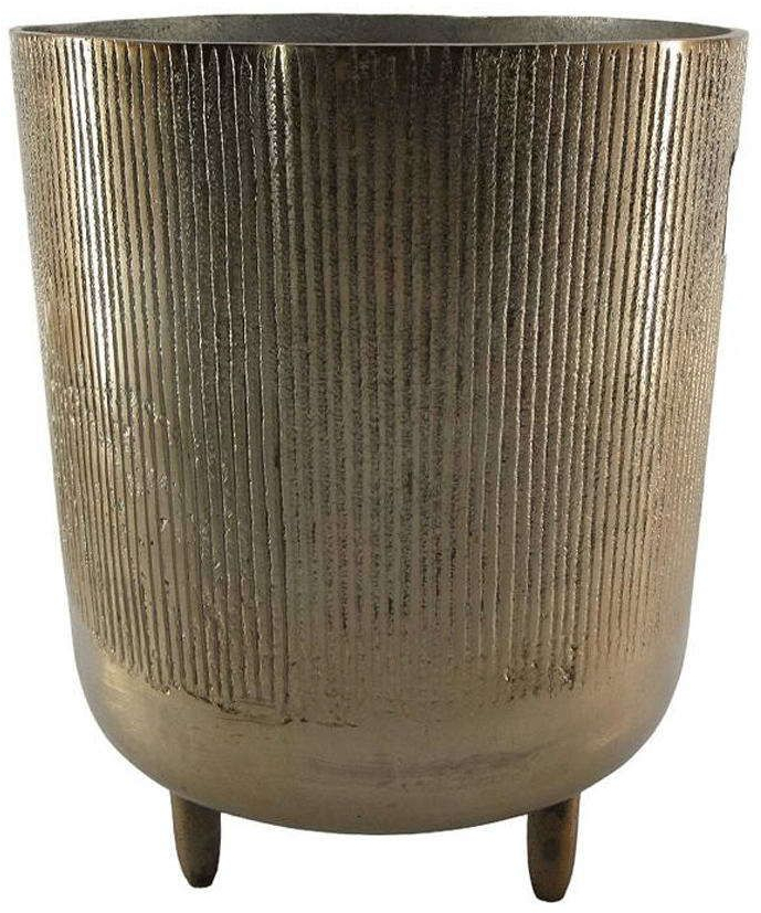 Σαμπανιέρα FLA337 23x23x29cm Bronze Espiel Αλουμίνιο