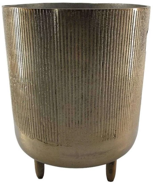 Σαμπανιέρα FLA337 23x23x29cm Bronze Espiel Αλουμίνιο